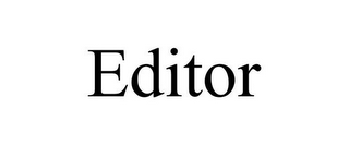 EDITOR