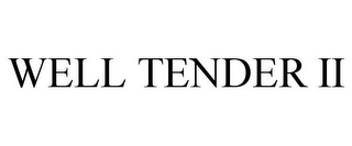 WELL TENDER II