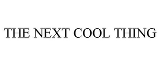 THE NEXT COOL THING