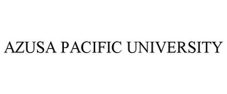 AZUSA PACIFIC UNIVERSITY