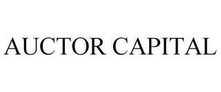 AUCTOR CAPITAL