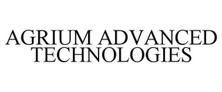 AGRIUM ADVANCED TECHNOLOGIES