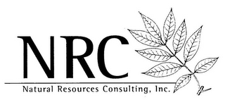 NRC NATURAL RESOURCES CONSULTING, INC.