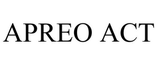 APREO ACT