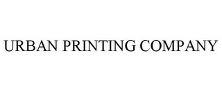 URBAN PRINTING COMPANY