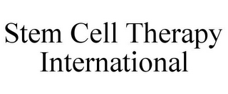 STEM CELL THERAPY INTERNATIONAL