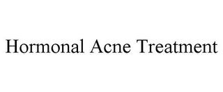 HORMONAL ACNE TREATMENT