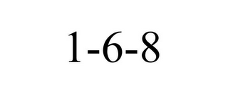 1-6-8