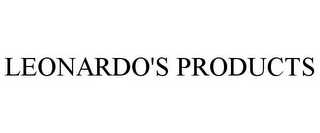LEONARDO'S PRODUCTS