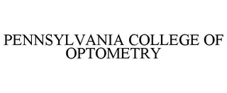 PENNSYLVANIA COLLEGE OF OPTOMETRY