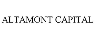 ALTAMONT CAPITAL