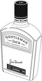 GENTLEMAN JACK RARE TENNESSEE WHISKEY GJ TWICE MELLOWED JACK DANIEL