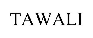 TAWALI