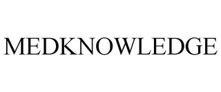 MEDKNOWLEDGE