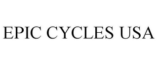 EPIC CYCLES USA