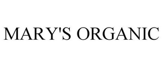 MARY'S ORGANIC