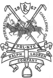 INTERNATIONAL 1967 CHALLENGE CUP PRL-NYC RALPH LAUREN COMPANY RL