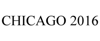 CHICAGO 2016