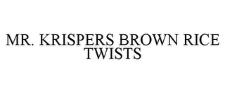 MR. KRISPERS BROWN RICE TWISTS