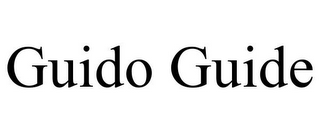 GUIDO GUIDE