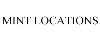 MINT LOCATIONS