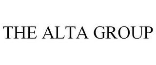 THE ALTA GROUP