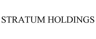 STRATUM HOLDINGS