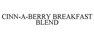 CINN-A-BERRY BREAKFAST BLEND