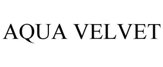 AQUA VELVET