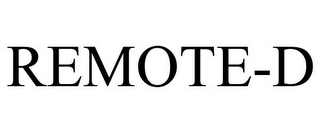 REMOTE-D