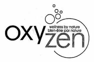 OXYZEN WELLNESS BY NATURE BIEN-ETRE PAR NATURE