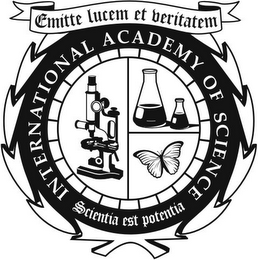 INTERNATIONAL ACADEMY OF SCIENCE EMITTE LUCEM ET VERITATEM SCIENTIA EST POTENTIA