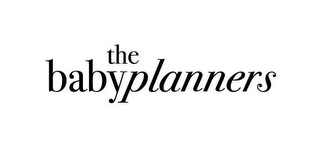 THE BABYPLANNERS