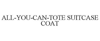 ALL-YOU-CAN-TOTE SUITCASE COAT