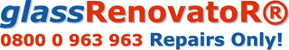 GLASSRENOVATOR 0800 0 963 963 REPAIRS ONLY!