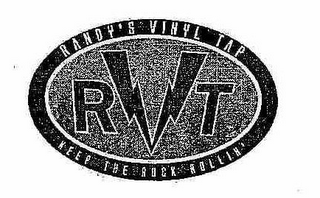 RVT RANDY'S VINYL TAP KEEP THE ROCK ROLLIN'