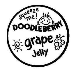 SQUEEZE ME! DOODLEBERRY GRAPE JELLY