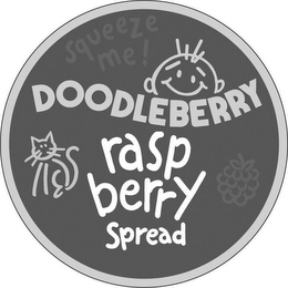 SQUEEZE ME! DOODLEBERRY RASPBERRY SPREAD