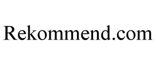 REKOMMEND.COM