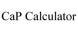 CAP CALCULATOR