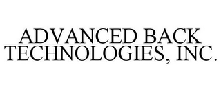 ADVANCED BACK TECHNOLOGIES, INC.