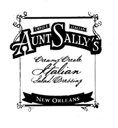 CREOLE ITALIAN AUNT SALLY'S CREAMY CREOLE ITALIAN SALAD DRESSING NEW ORLEANS