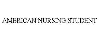 AMERICAN NURSING STUDENT