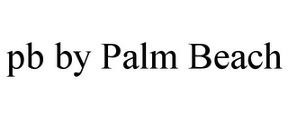 PB BY PALM BEACH