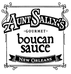 AUNT SALLY'S GOURMET BOUCAN SAUCE NEW ORLEANS