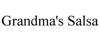 GRANDMA'S SALSA