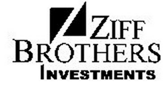 Z ZIFF BROTHERS INVESTMENTS