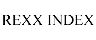 REXX INDEX