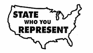 STATE WHO YOU REPRESENT