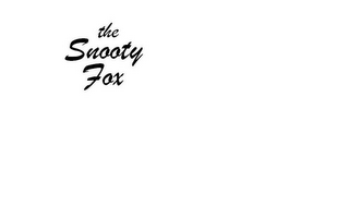 THE SNOOTY FOX